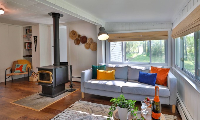 West Shokan Cottage | Cozy Wood burning Stove in Heart of Catskills
