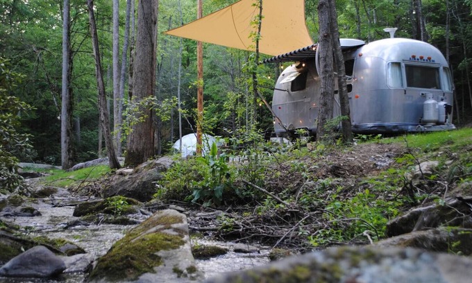 Cosby House | Creekside Airstream Retreat in the Smokies