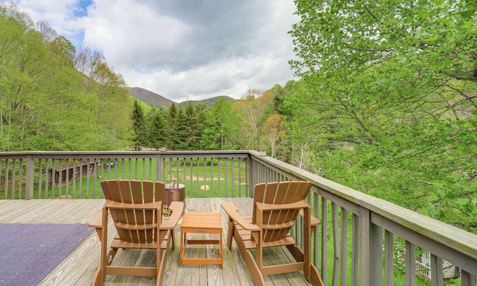 Todd House | Creekside Gazebo + Mtn Views: Spacious Todd Home!