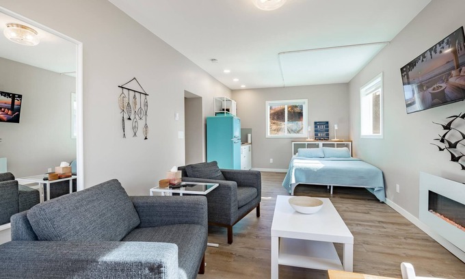 Birch Bay Apartment | Creekside Studio- right across from the Beach.