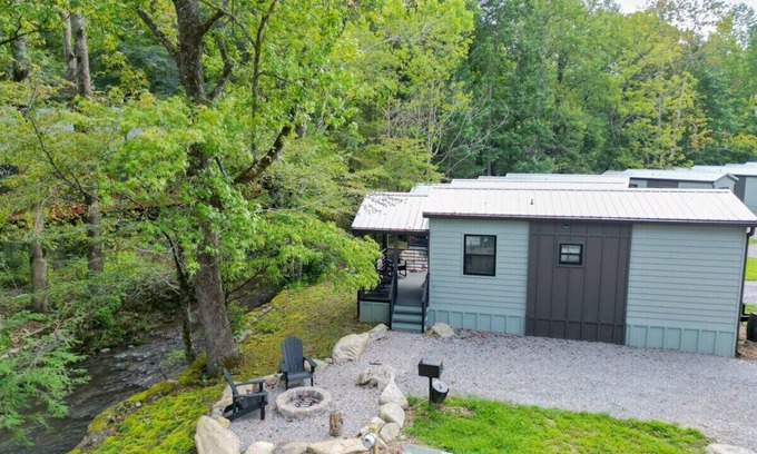 Pittman Center Cabin | Creekside Tiny Home | Trout Cabin