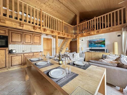 Les Carroz-d'Araches Apartment | CRIS112 - Duplex 8 personnes centre village