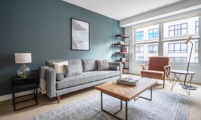 Penn Quarter Apartment | Crisp Penn Quarter 1BR w/Gym, Pool, Doorman, nr. Metro, by Blueground