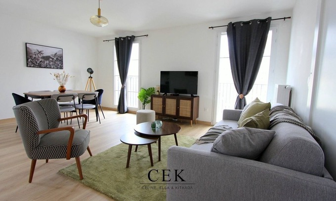 Serris Apartment | Cristal 5~spacieux Appartement 6pers Proche Disney