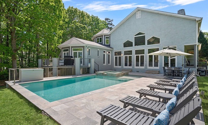 Mayhew House | Crystal Cove Retreat | Pool & Beach | Game Room