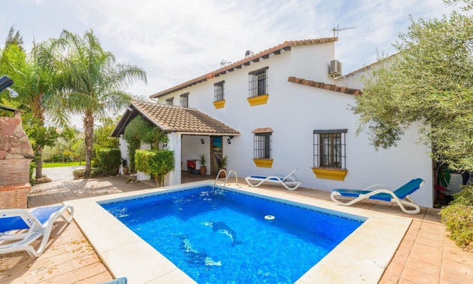 Villafranco de Guadalhorce Cottage | Cubo's Casa La Viña/private pool/air conditioning/free wifi