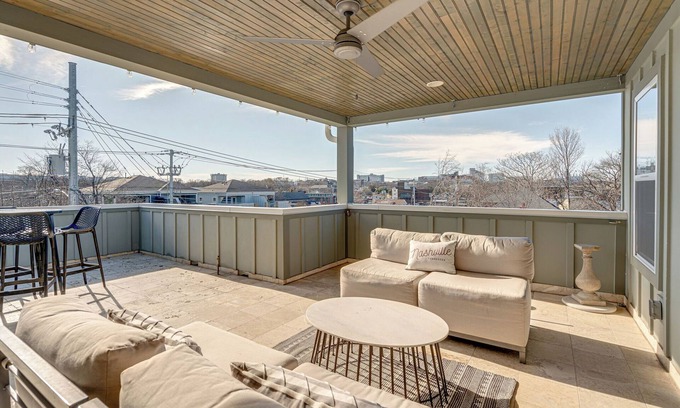 Edgehill Cottage | Cultured Coach - Mins to Broadway - Private Rooftop