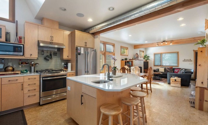 Genesee House | Custom Charm! Central - Office & Peaceful yard!