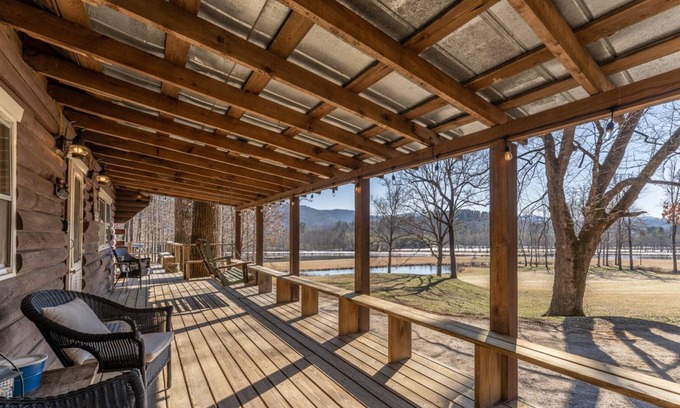 Brevard Cabin | Cute, Charming, Plenty of Deck Space to Enjoy the Lake Views