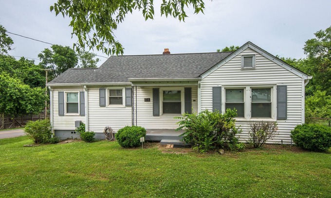 Talbot's Corner House | Cute east nashville cushion