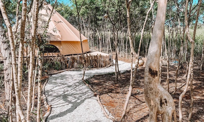 Haleiwa House | Cute Off Grid Bell Tent with WIFI - 5 min from Haleiwa!