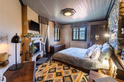 Metsovo Apartment | Dandy Villas Metsovo - Avo - Fireplace - Up to 6