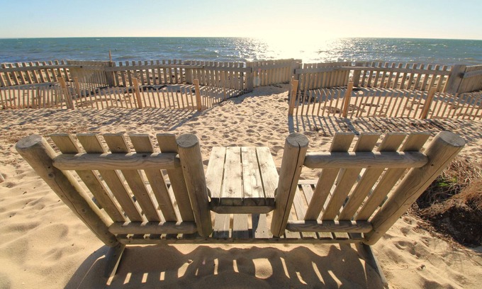 North Truro Cottage | Decadent Beachside Cottage 50 Feet to Waters Edge (2393)