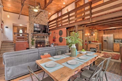 Lake Harmony House | Deck and Fire Pit Cozy Pocono Mountain Home