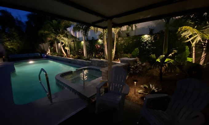 Daytona Beach House | 💎 decked out home with Spa and pool area!