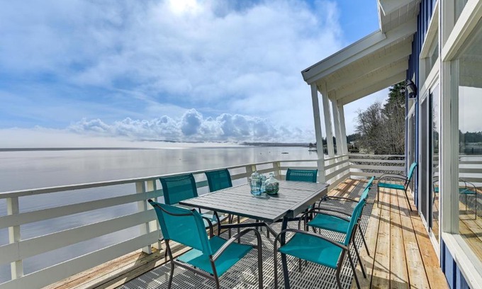Shelton House | Decks and Views Waterfront Shelton Home
