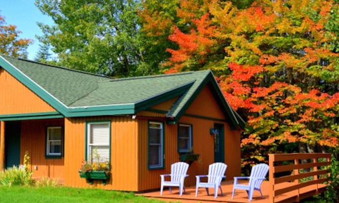 Boyne City Cabin | Deer Lake, Lake Charlevoix, Boyne City , Fish, Golf, Hike, Bikers Dream