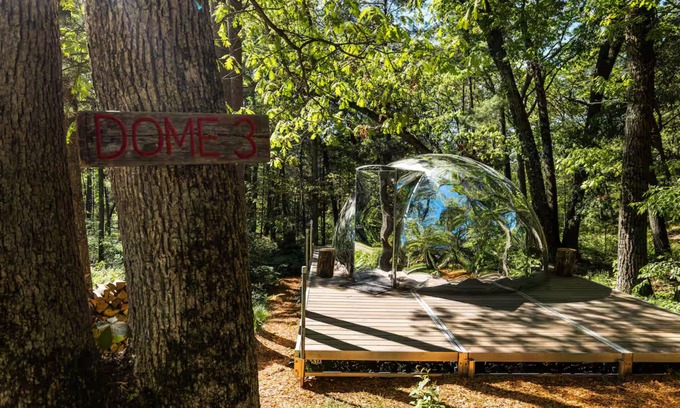 Wisconsin Dells Cabin | Dells Domes- Woodland Haven -Dome 3