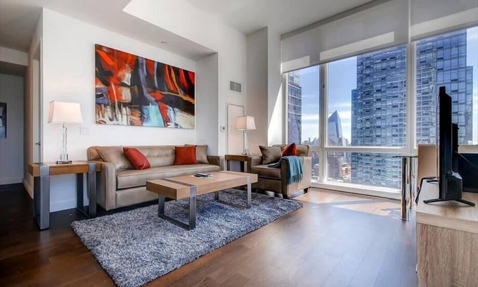 Hell's Kitchen Apartment | Deluxe 1BR | Midtown West | Minutes to Javits Center | by GLS