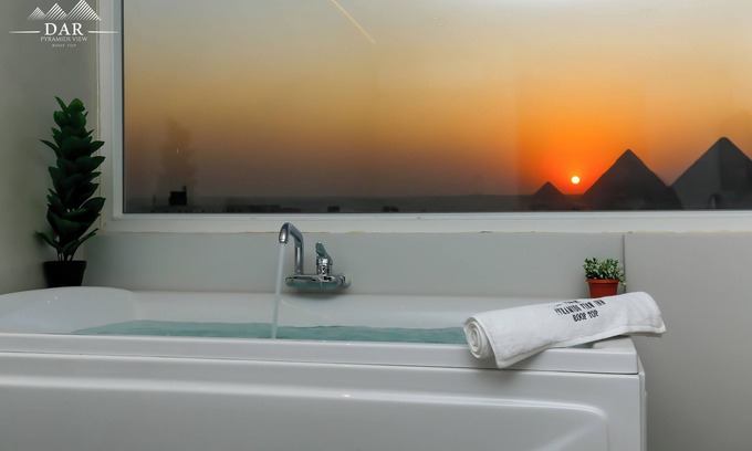 Al Haram Cabin | Deluxe Double or Twin Room with Mountain View