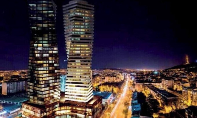 Vake Apartment | ★ Deluxe Two-Room 60m² Mountain view in Axis Towers