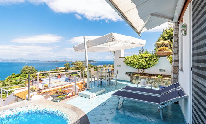 Casamicciola Terme Apartment | Dependance Castiglione With Pool And View, Ischia, Italy