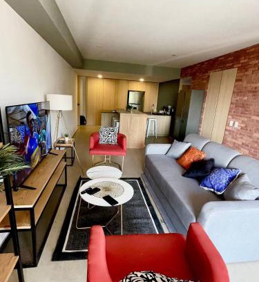 Zona Minerva Apartment | Depto en Soho Morelos precioso, nuevo, 2 recámaras y muchas amenidades en el edificio