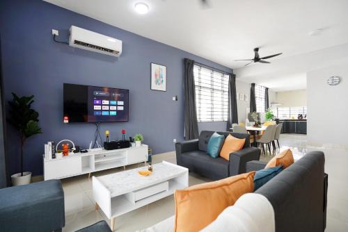 Bandar Penawar House | Desaru 37M7 Morandi colour theme by Joyfully