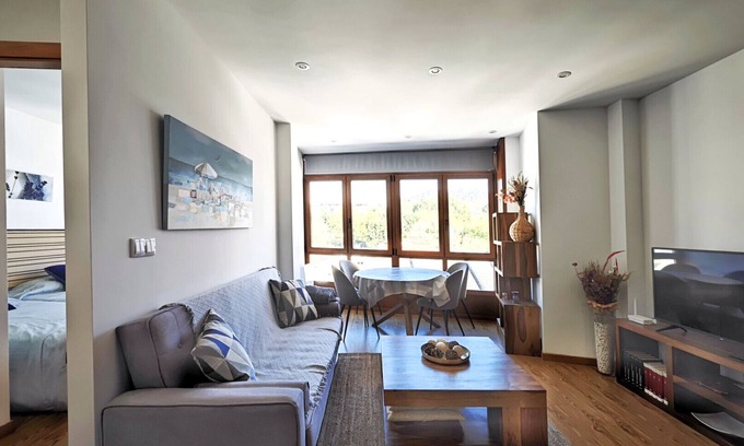 Sanxenxo Apartment | Desconectaengalicia Progreso, 100m from Panadeira beach