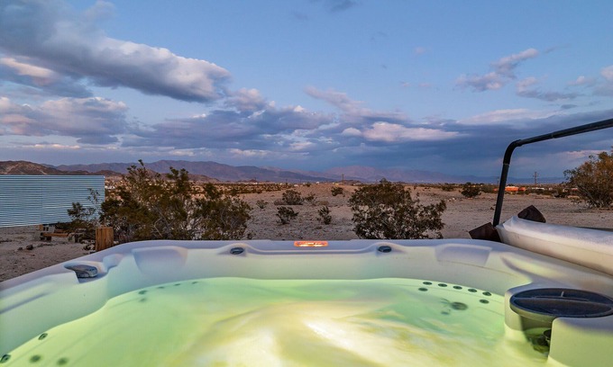 Wonder Valley House | Desert Playground - Unique Dome -Private Oasis w/Hot Tub Near Joshua Tree NP