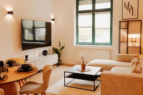 Magdeburg Apartment | DESIGN Apartment Stadtfeld-Ost mit NETFLIX & 2 Schlafzimmern
