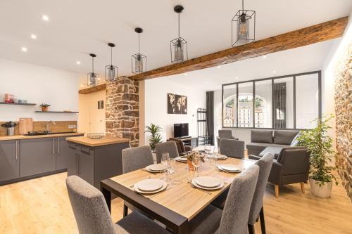 Gorge de Loup Apartment | Design et charme, 100m2 face à la Saône