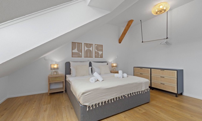 Bad Kreuznach Apartment | Design loft | near old town | parking lot | 84 m²