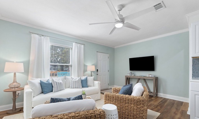 Navy Point House | Designer 3BR Bungalow near Beaches/NAS/Downtown