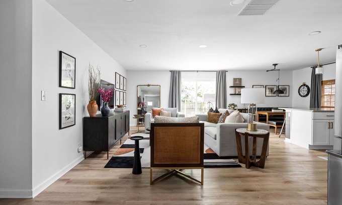 Indianapolis House | Designer 4 BD Home Near DWNTWN, Speedway + Game Room, Fire Pit, Grill