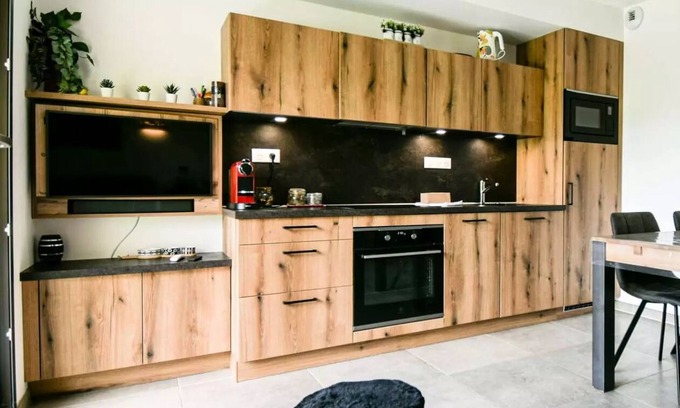 Le Chinaillon Apartment | Diamond Black 001: Ferienwohnung 4 Personen, Skipiste Blick