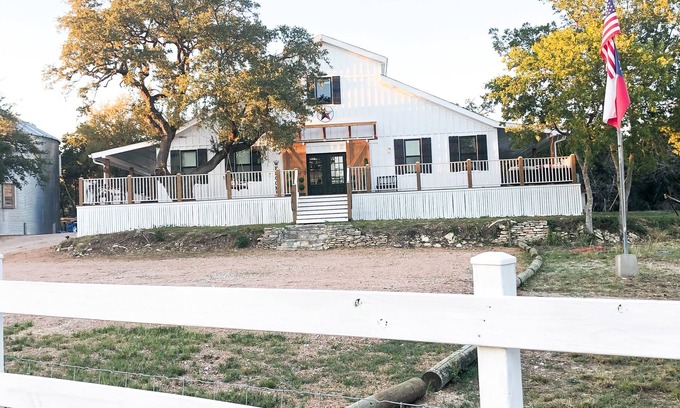 Liberty Hill House | Diamond in the Rough. Barn built in a modern twist