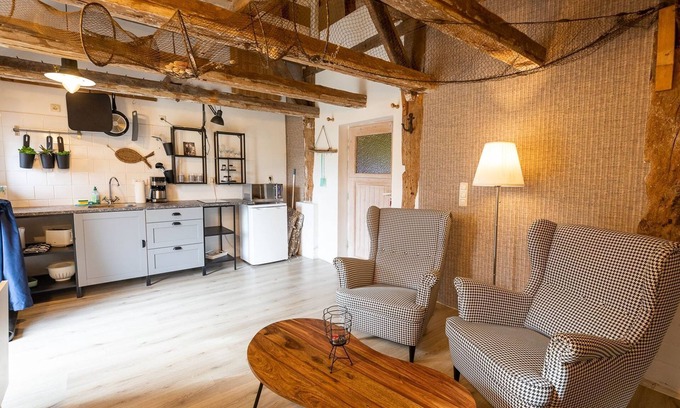 Barlt Apartment | Die Kajüte - Ferienhof De Olle Uhlhoff