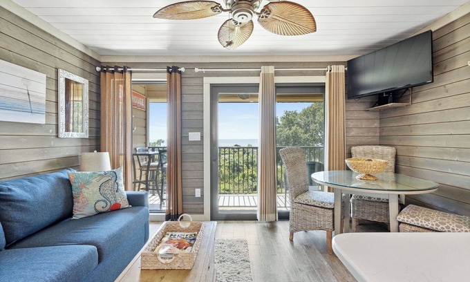 Folly Field Condo | Direct Oceanfront View! Top Floor. Completely Renovated. Perfect Beach House!