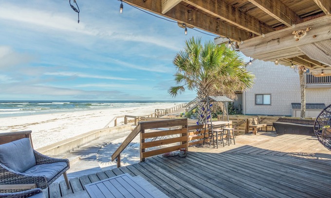 St. Augustine House | Direct Oceanfront Artist Haven Absolute Beachfront Retreat | Artist Haven | 2BR