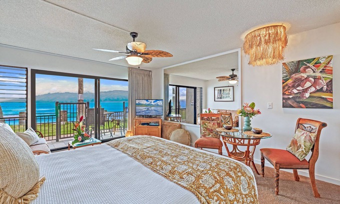 Kahana Apartment | Direct Oceanfront-Quiet Relaxing-Private Turtle Viewing Beach-Prime Location
