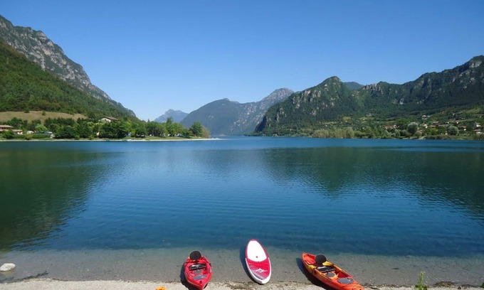 Idro Apartment | DIRECTLY BEACH/SEA, apartment up to 4 pers., Pool and garden, Villa Soghetta type S1