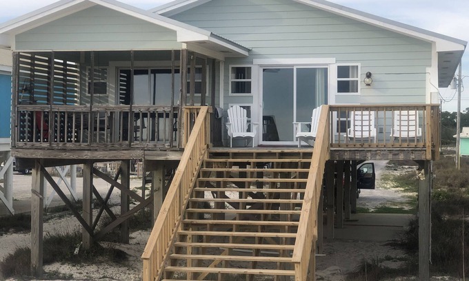 Southpointe House | Directly On Fort Morgan Beach! 4 BR 2 Bath Home