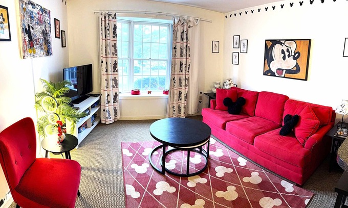 Hancock Apartment | Disney Magic Suite at Jiminy - Ski On Off Sleeps 4- A Must See Mountain Retreat