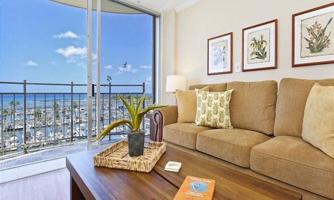 Waikiki Condo | Dlx Oceanview Waikiki1Br Condo.Stunning Ocean/Marina Views!