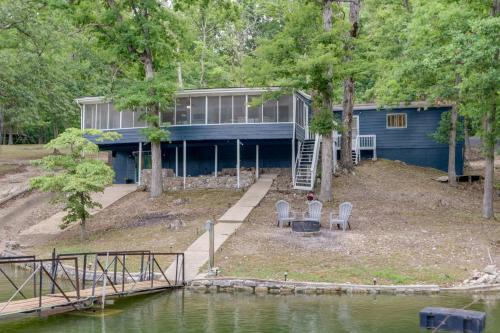 Camdenton House | Dock and Screened Porch Lake of the Ozarks Getaway!