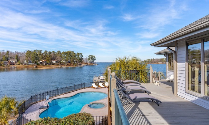 Lexington House | Dock Holiday - Lakefront Oasis with Spectacular Bomb Island Views!