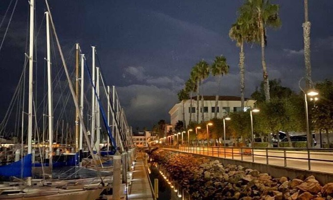 Central San Pedro House | Dockside · Modern Townhome w/Views, Theatre, All Amenities!