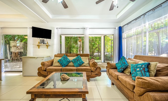 Puerto Carrillo House | Dog-friendly beach house with private pool and TV lounge