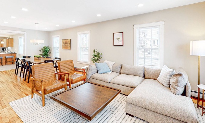 East Haven  Rutland County House | Dog-friendly downtown home with fireplace, backyard, W/D, fast WiFi, streaming